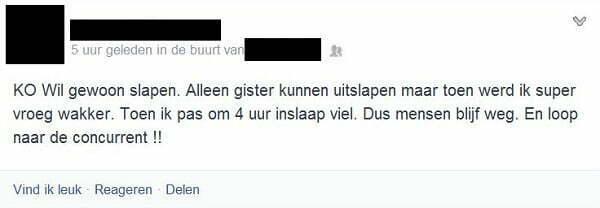peroneel op social media