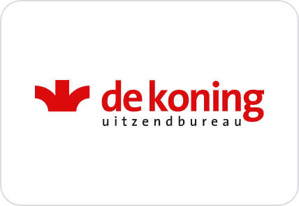 Social media werkwijze 5 De Koning Uitzendbureau Logo
