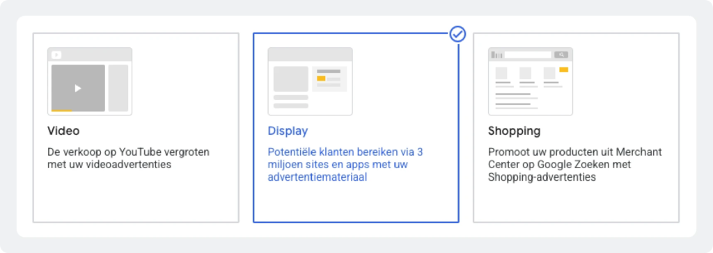 Display advertenties