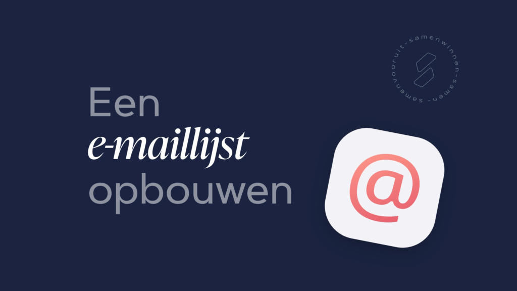 E-maillijst banner